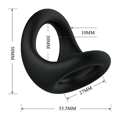 CRAZY BULL - NESTOR ANELLO ERGONOMICO PER PENE E TESTICOLI - CRAZY BULL | Lingerie Harness Boutique