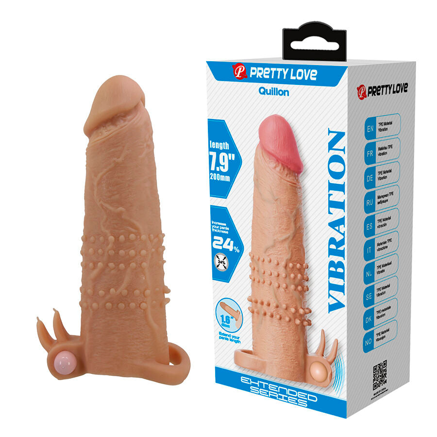 PRETTY LOVE - QUILLON GUAINA PER PENE CON STIMOLATORE CLITORIDEO E VIBRAZIONE - FOR HIM | Lingerie Harness Boutique
