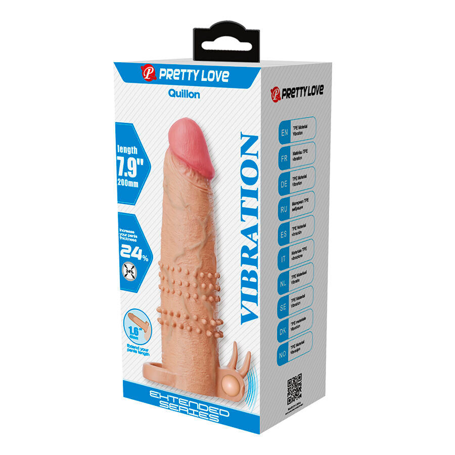 PRETTY LOVE - QUILLON GUAINA PER PENE CON STIMOLATORE CLITORIDEO E VIBRAZIONE - FOR HIM | Lingerie Harness Boutique