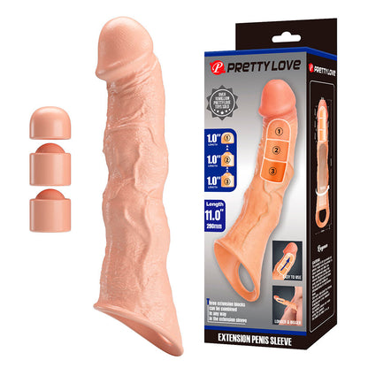 PRETTY LOVE - RAGNAR COPERTURA EXTENDER CON ESTENSIONI REGOLABILI - FOR HIM | Lingerie Harness Boutique