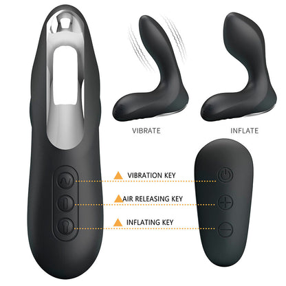 MR PLAY - MASSAGGIATORE PROSTATICO CON TELECOMANDO A VIBRAZIONE - MR PLAY | Lingerie Harness Boutique