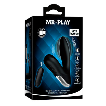 MR PLAY - MASSAGGIATORE PROSTATICO CON TELECOMANDO A VIBRAZIONE - MR PLAY | Lingerie Harness Boutique