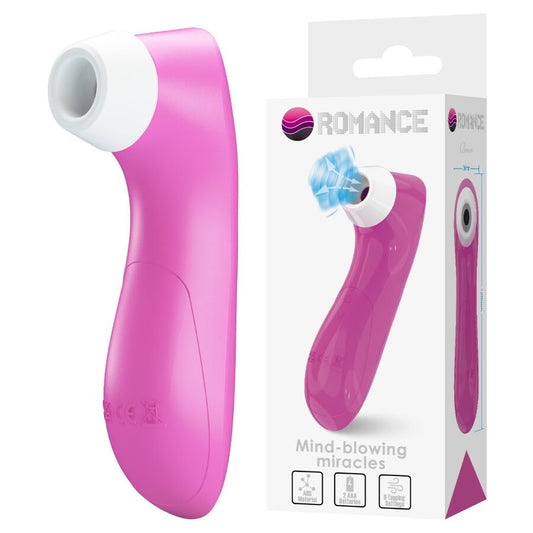 ROMANCE - DISPOSITIVO DI ASPIRAZIONE CLITORIDEA CON TECNOLOGIA A PULSAZIONE ROSA - ROMANCE | Lingerie Harness Boutique