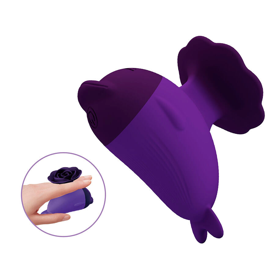 PRETTY LOVE - DOLPHIN MINI VIBRATORE CON CLIP - FUN TOYS | Lingerie Harness Boutique