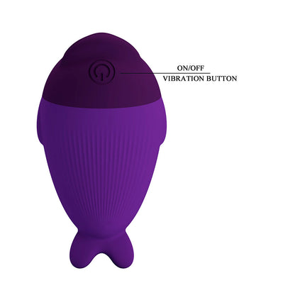 PRETTY LOVE - DOLPHIN MINI VIBRATORE CON CLIP - FUN TOYS | Lingerie Harness Boutique
