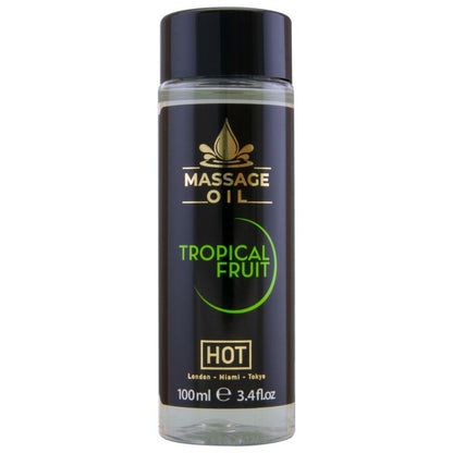 HOT - OLIO DA MASSAGGIO FRUTTA TROPICALE 100 ML - HOT | Lingerie Harness Boutique