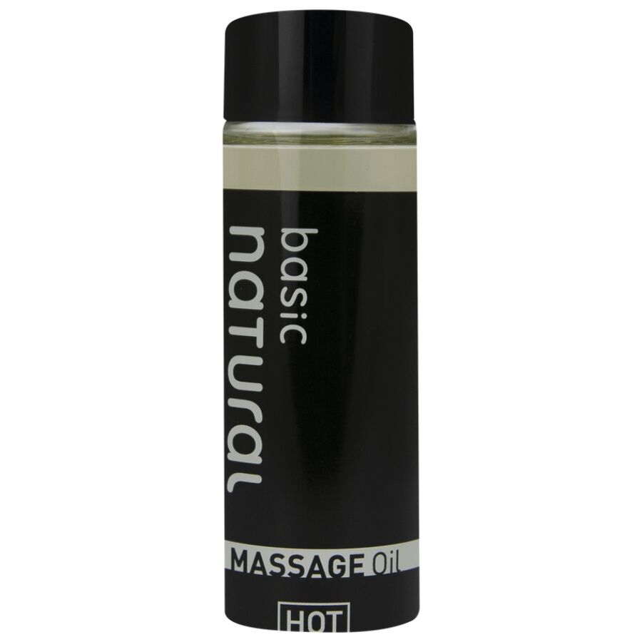 HOT - OLIO DA MASSAGGIO NATURALE - BASIC 100 ML - HOT | Lingerie Harness Boutique