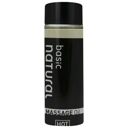 HOT - OLIO DA MASSAGGIO NATURALE - BASIC 100 ML - HOT | Lingerie Harness Boutique