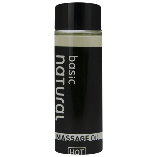 HOT - OLIO DA MASSAGGIO NATURALE - BASIC 100 ML - HOT | Lingerie Harness Boutique