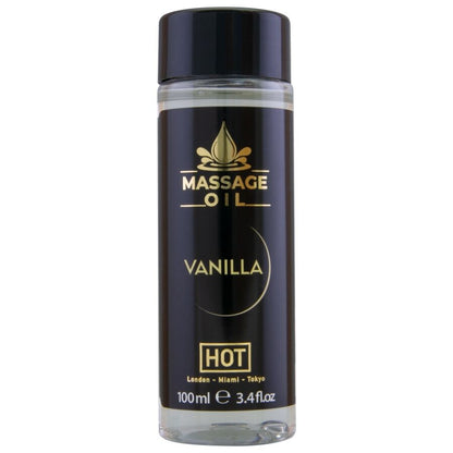 HOT - OLIO DA MASSAGGIO VANIGLIA 100 ML - HOT | Lingerie Harness Boutique