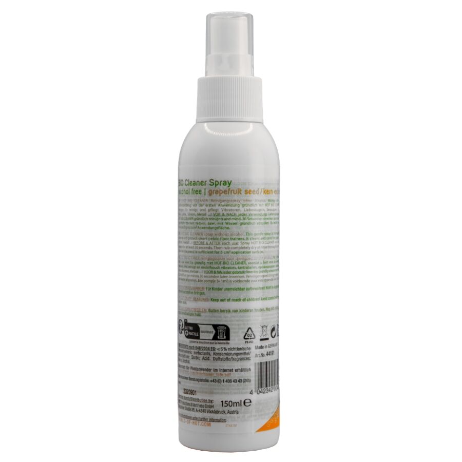 HOT - SPRAY DETERGENTE BIO 150 ML - HOT | Lingerie Harness Boutique