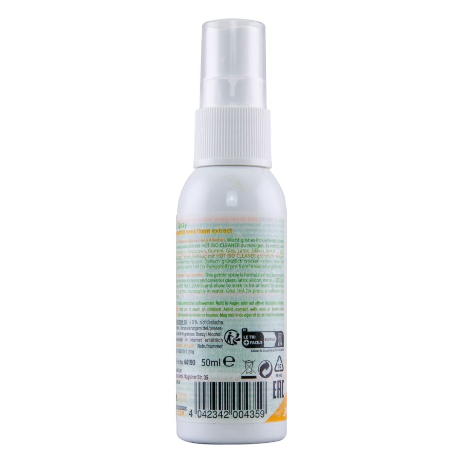 HOT - SPRAY DETERGENTE BIO 50 ML - HOT | Lingerie Harness Boutique