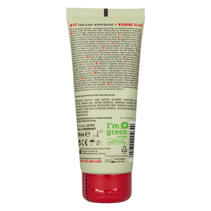 HOT - LUBRIFICANTE BIO A BASE D'ACQUA RISCALDANTE 100 ML - HOT | Lingerie Harness Boutique