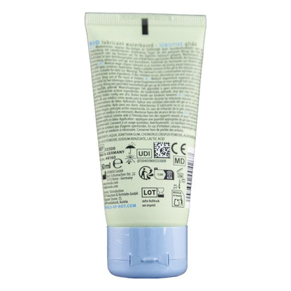 HOT - BIO LUBRIFICANTE A BASE ACQUA SENSITIV 50 ML - HOT | Lingerie Harness Boutique