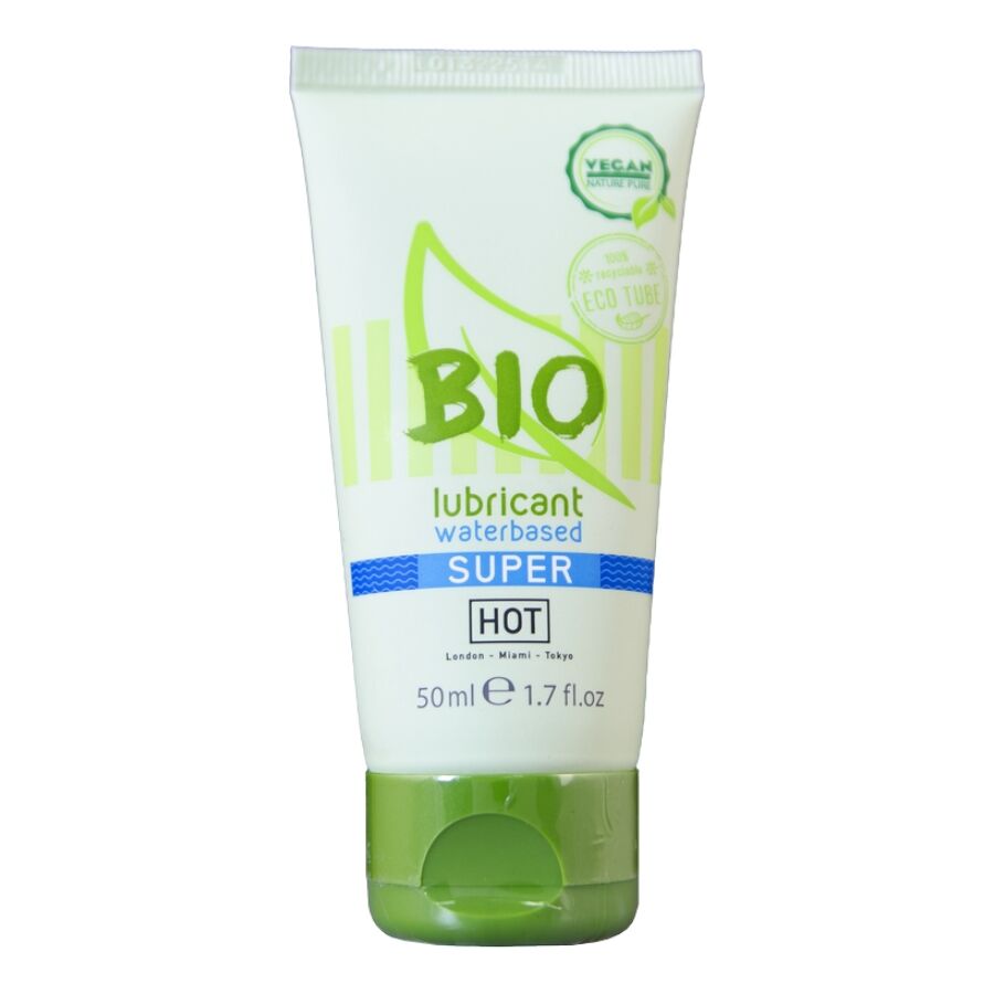 HOT - LUBRIFICANTE BIO A BASE D'ACQUA 50 ML - HOT | Lingerie Harness Boutique