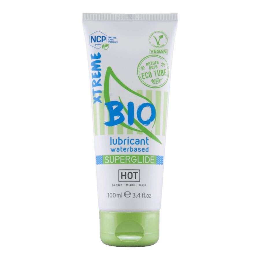HOT - LUBRIFICANTE BIO A BASE D'ACQUA XTREME 100 ML - HOT | Lingerie Harness Boutique