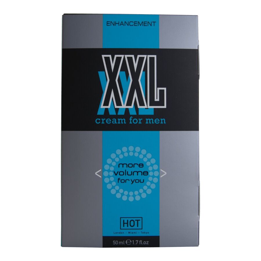 HOT - CREMA ESSENZIALE XXL PER UOMO 50 ML - HOT | Lingerie Harness Boutique