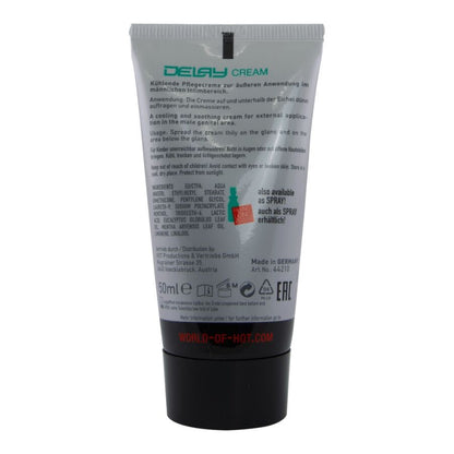HOT - CREMA RITARDANTE 50 ML - HOT | Lingerie Harness Boutique