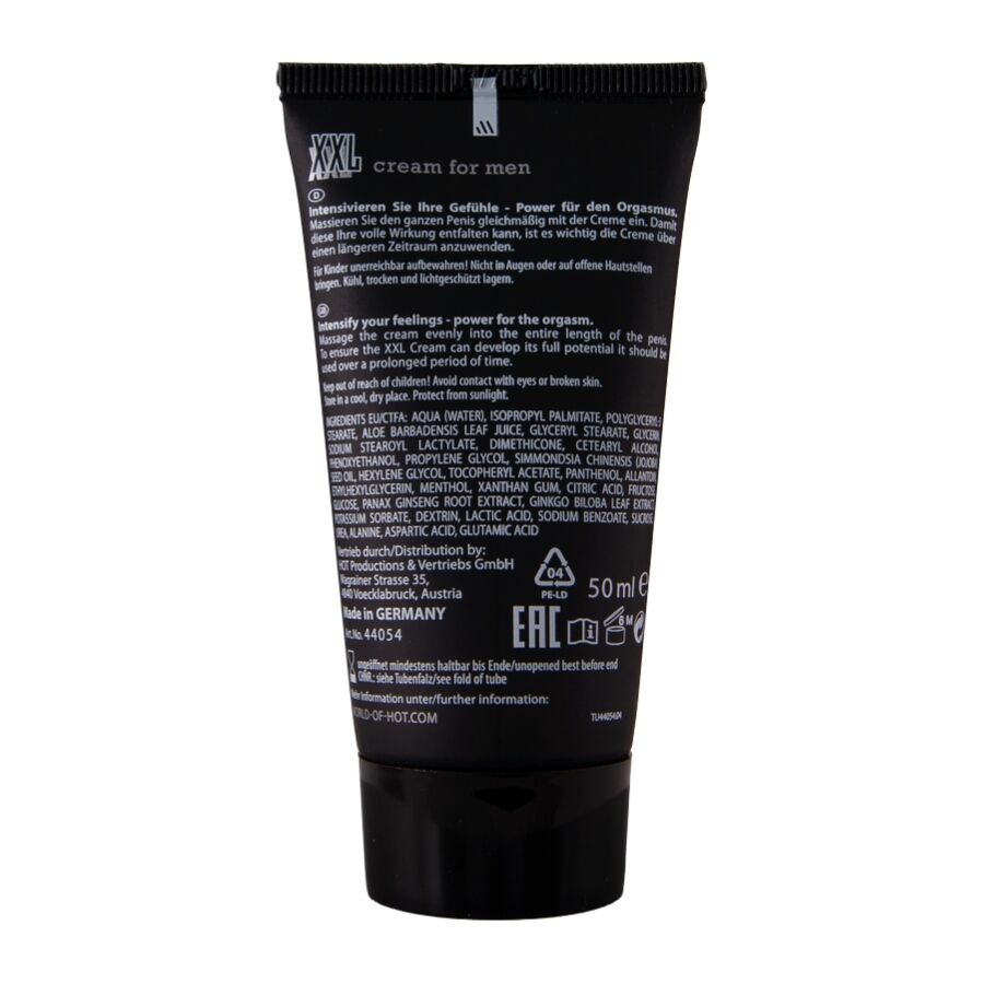 HOT - CREMA XXL PER UOMO 50 ML - HOT | Lingerie Harness Boutique