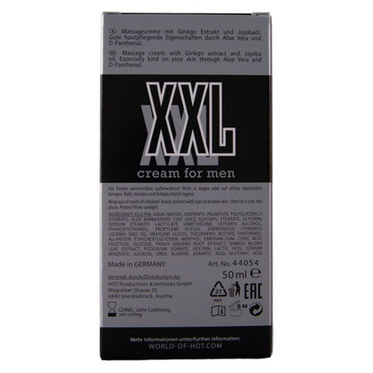 HOT - CREMA XXL PER UOMO 50 ML - HOT | Lingerie Harness Boutique