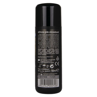 HOT - EXXTREME GLIDE LUBRIFICANTE A BASE DI SILICONE + OLIO COMFORT A+ 50 ML - HOT | Lingerie Harness Boutique