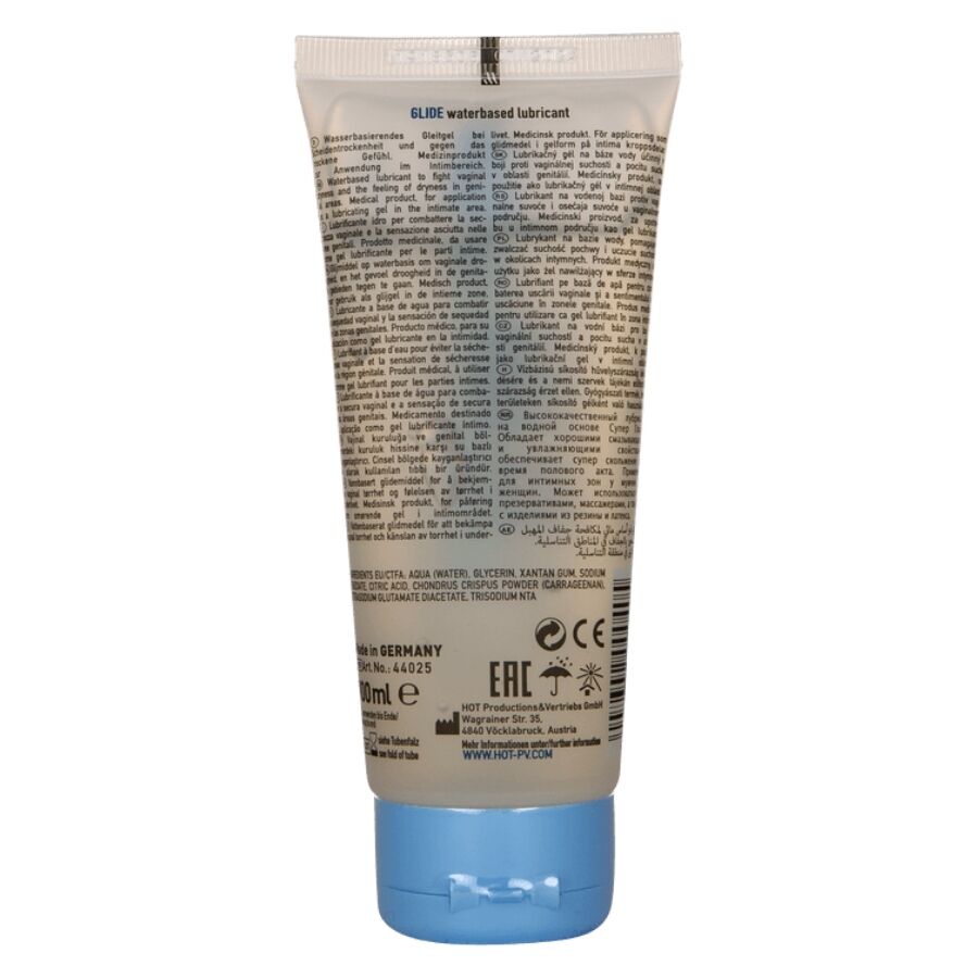 HOT - GLIDE LIQUID PLEASURE LUBRIFICANTE A BASE D'ACQUA 100 ML - HOT | Lingerie Harness Boutique