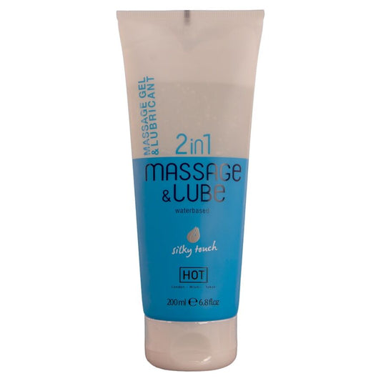 HOT - MASSAGE & GLIDE GEL 2IN1 TOCCO SETOSO 200 ML - HOT | Lingerie Harness Boutique
