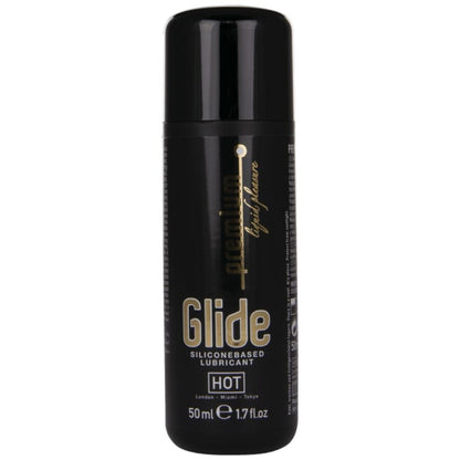 HOT - LUBRIFICANTE A BASE DI SILICONE PREMIUM SILICONE GLIDE 50 ML - HOT | Lingerie Harness Boutique