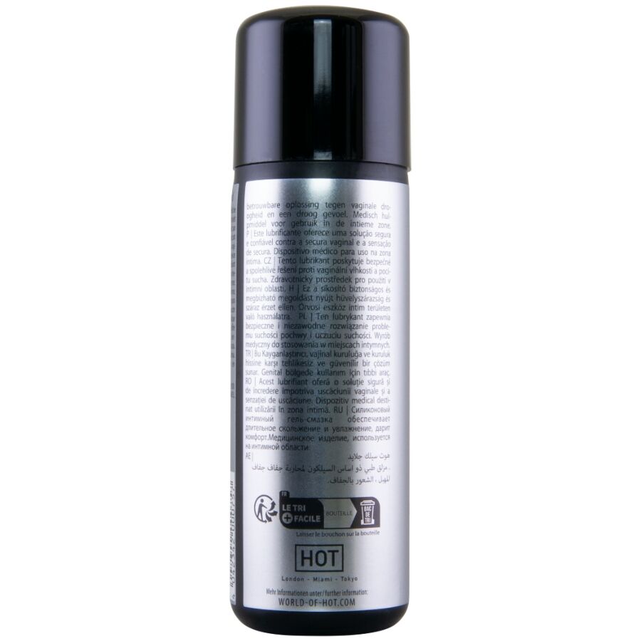 HOT - LUBRIFICANTE A BASE DI SILICONE SILC GLIDE 100 ML - HOT | Lingerie Harness Boutique