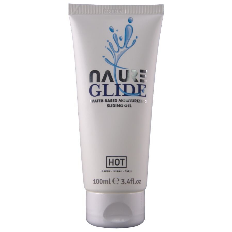 HOT - LUBRIFICANTE A BASE D'ACQUA NATURE GLIDE 100ML - HOT | Lingerie Harness Boutique