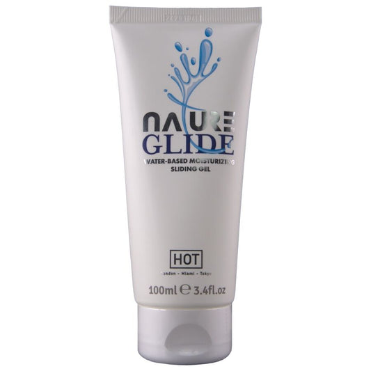 HOT - LUBRIFICANTE A BASE D'ACQUA NATURE GLIDE 100ML - HOT | Lingerie Harness Boutique