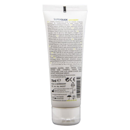 HOT - SUPERGLIDE LUBRIFICANTE COMMESTIBILI A BASE D'ACQUA ANANAS 75 ML - HOT | Lingerie Harness Boutique