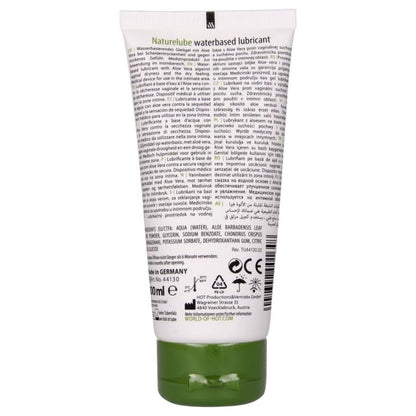 HOT - NATURE LUBE A BASE D'ACQUA DI ALOE VERA 100 ML - HOT | Lingerie Harness Boutique