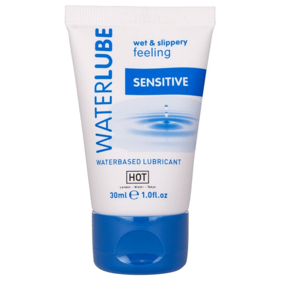 HOT - LUBRIFICANTE AD ACQUA A BASE D'ACQUA DI SORGENTE 30 ML - HOT | Lingerie Harness Boutique