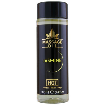 HOT - OLIO DA MASSAGGIO AL GELSOMINO 100 ML - HOT | Lingerie Harness Boutique