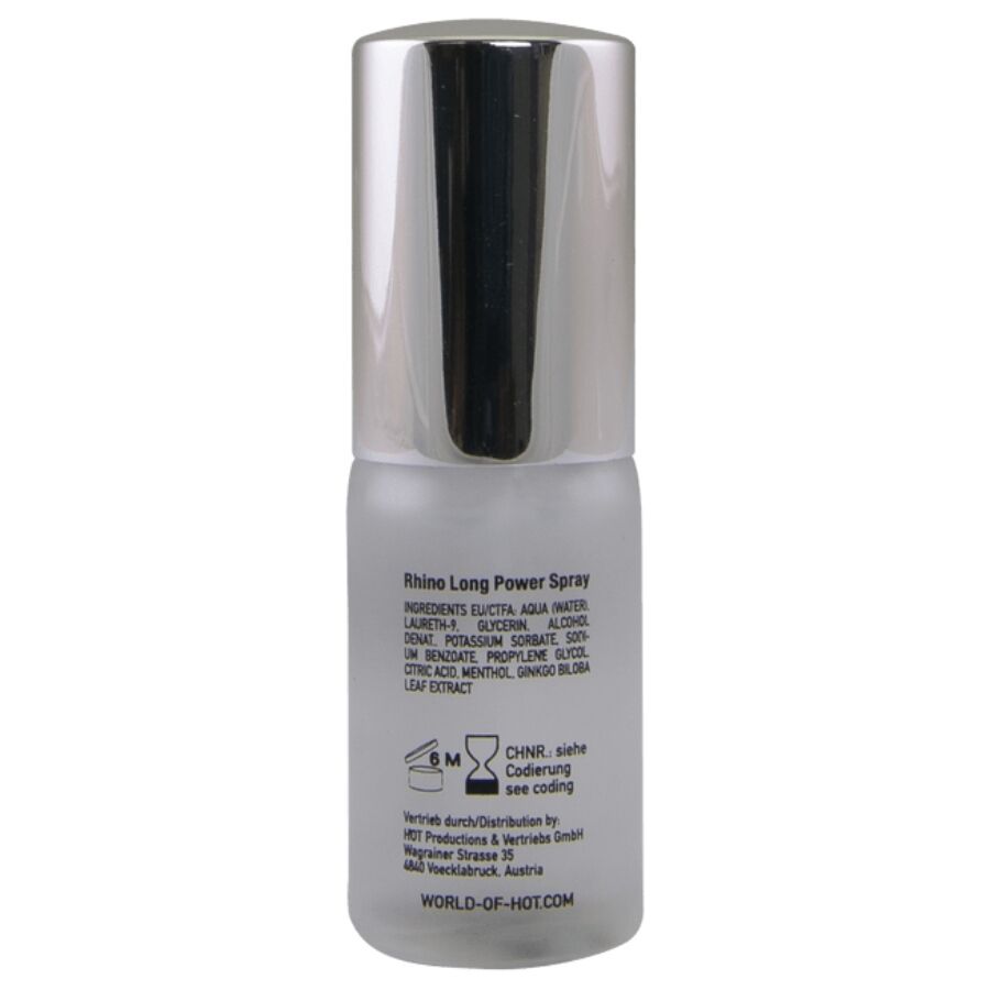 HOT - RHINO SPRAY A LUNGA POTENZA 10 ML - HOT | Lingerie Harness Boutique