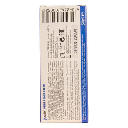 HOT - V-ACTIV PENIS POWER CREAM PER UOMO 50 ML - HOT | Lingerie Harness Boutique