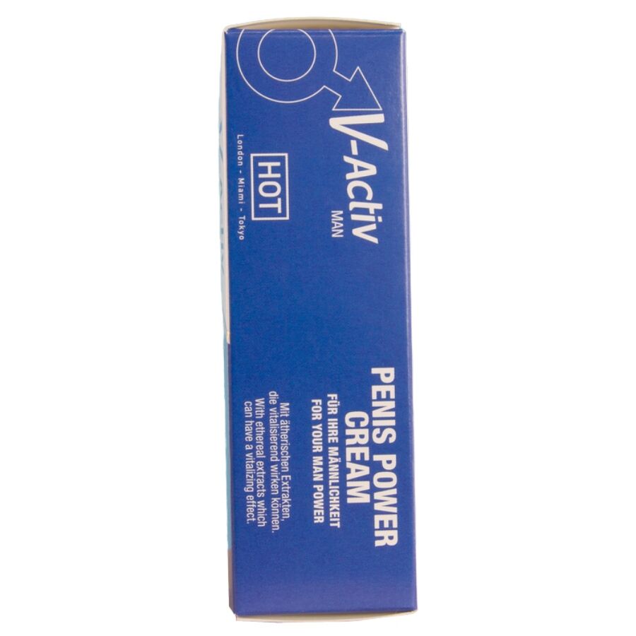 HOT - V-ACTIV PENIS POWER CREAM PER UOMO 50 ML - HOT | Lingerie Harness Boutique