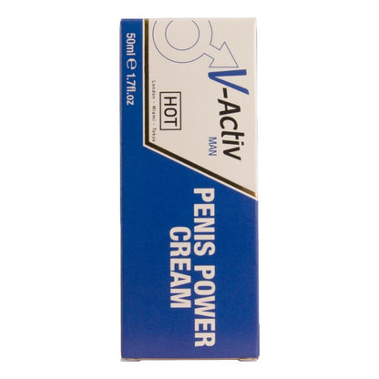 HOT - V-ACTIV PENIS POWER CREAM PER UOMO 50 ML - HOT | Lingerie Harness Boutique