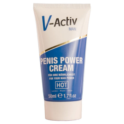 HOT - V-ACTIV PENIS POWER CREAM PER UOMO 50 ML - HOT | Lingerie Harness Boutique