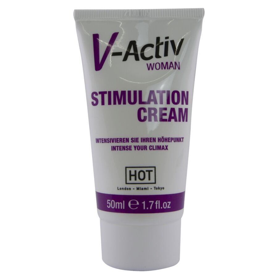 HOT - V-ACTIV CREMA STIMOLANTE DONNA 50 ML - HOT | Lingerie Harness Boutique