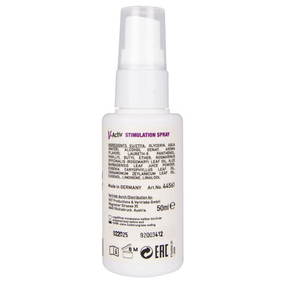 HOT - V-ACTIV SPRAY STIMOLANTE DONNA 50 ML - HOT | Lingerie Harness Boutique
