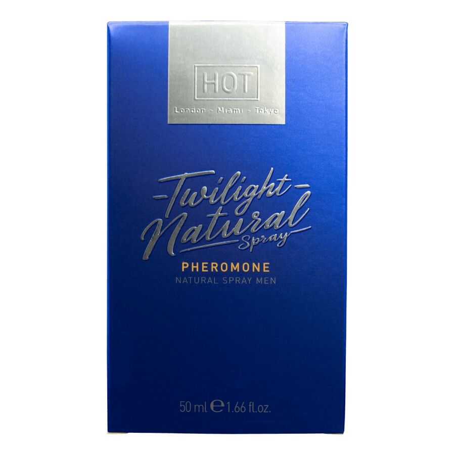 HOT - TWILIGHT PHEROMONE SPRAY NATURALE UOMO 50 ML - HOT | Lingerie Harness Boutique