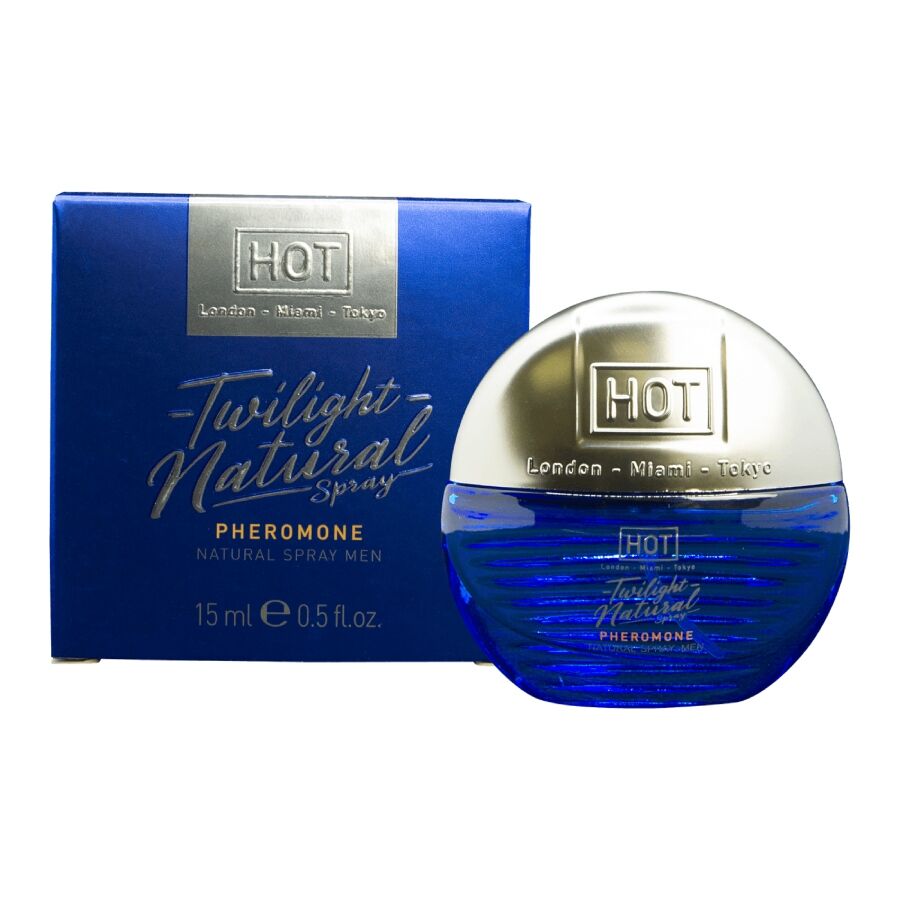 HOT - TWILIGHT PHEROMONE NATURAL MEN 15 ML - HOT | Lingerie Harness Boutique