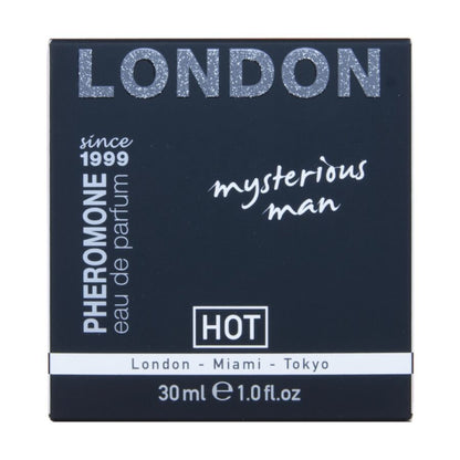 HOT - PROFUMO AI FEROMONI LONDRA UOMO MISTERIOSO 30 ML - HOT | Lingerie Harness Boutique