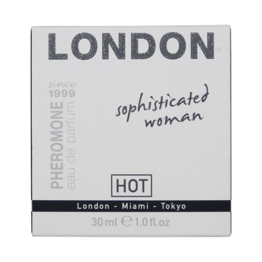 HOT - PROFUMO AI FEROMONI LONDRA DONNA SOFISTICATA 30 ML - HOT | Lingerie Harness Boutique