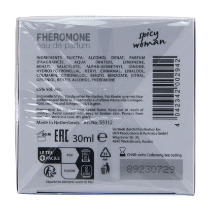 HOT - PROFUMO AI FEROMONI MIAMI SPICY WOMAN 30 ML - HOT | Lingerie Harness Boutique