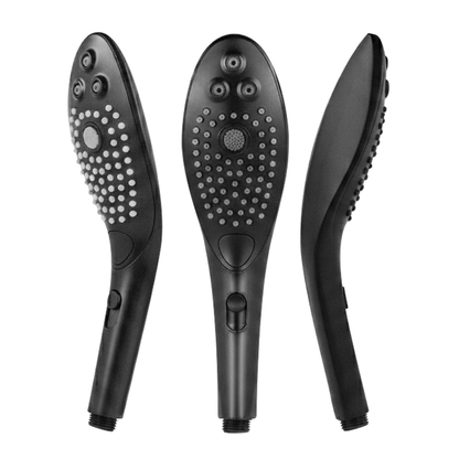 WOMANIZER - SOFFIONE DOCCIA STIMOLANTE CLITORIDEO WAVE NERO - WOMANIZER | Lingerie Harness Boutique