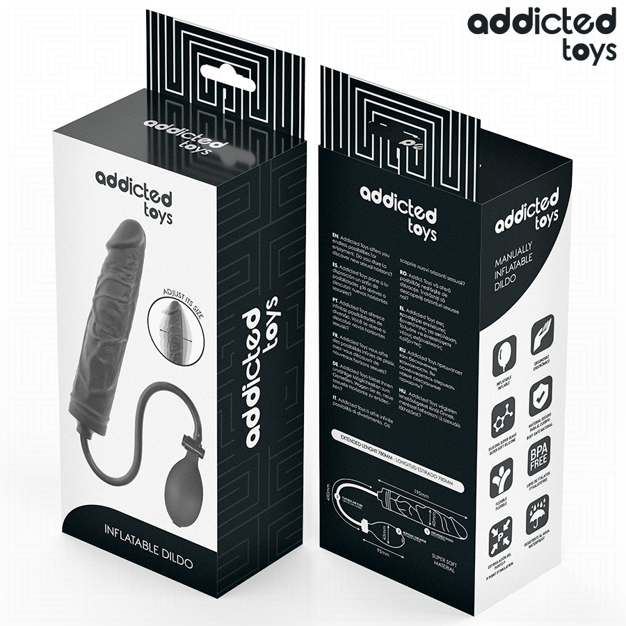 ADDICTED TOYS - DILDO GONFIABILE MODELLO 4 - ADDICTED TOYS | Lingerie Harness Boutique