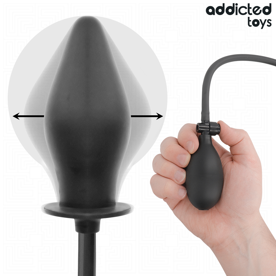 ADDICTED TOYS - PLUG ANALE GONFIABILE MODELLO 2 - ADDICTED TOYS | Lingerie Harness Boutique